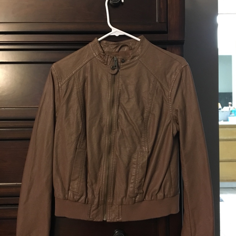 Leather jacket
